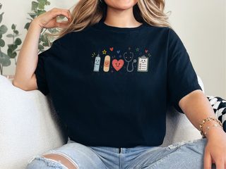 Happy Medical Friends Holding Hands funny shirt - photo 2