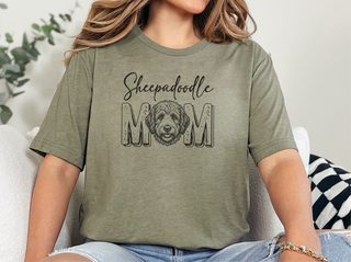Sheepadoodle Mom doodle dog shirt - photo 5