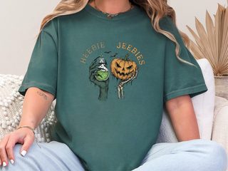 Witch Potion Pumpkin Heebie Jeebies funny shirt - photo 6