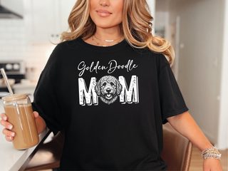 Comfort Colors Golden Doodle Mom doodle dog shirt - photo 3