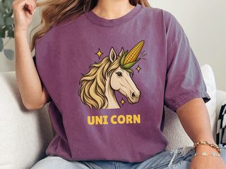 Uni Corn Horse Bust funny shirt - photo 5