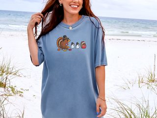 Thanksgiving Turkey Arcade Chase funny shirt - photo 8
