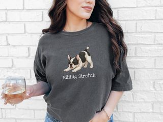 French Bulldog Big Stretch doodle dog shirt - photo 3