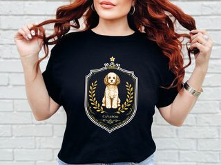 Cavapoo Royal Crest doodle dog shirt - photo 3