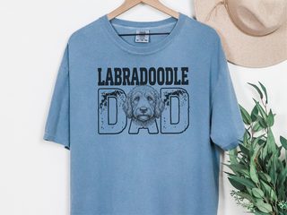 Comfort Colors Labradoodle Dad doodle dog shirt - photo 5