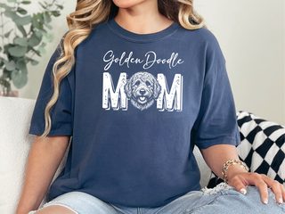 Comfort Colors Golden Doodle Mom doodle dog shirt - photo 8