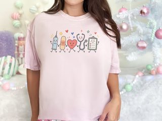 Happy Medical Friends Holding Hands funny shirt - photo 3