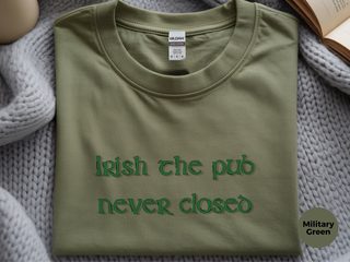 Irish The Pub Never Closed funny shirt - photo 3