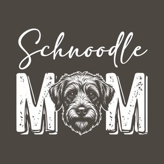 Comfort Colors Schnoodle Mom T-Shirt - Dog Lover Gift & Pet Parent Tee