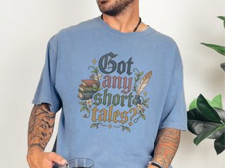 Gothic Lettering Stacked Books Quill funny shirt - photo 5
