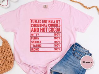 Christmas Cookies Hot Cocoa Label funny shirt - photo 3
