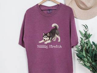Husky Big Stretch doodle dog shirt - photo 4