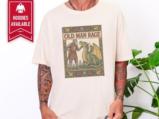 Medieval Knight Petting Dragon funny shirt - photo 7