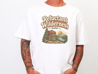 Reluctant Wilderness Guild Backpack funny shirt - photo 1