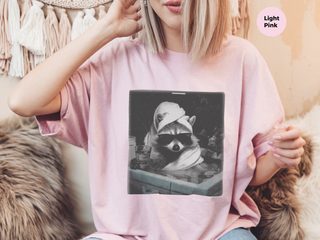Raccoon In A Spa funny shirt - photo 8