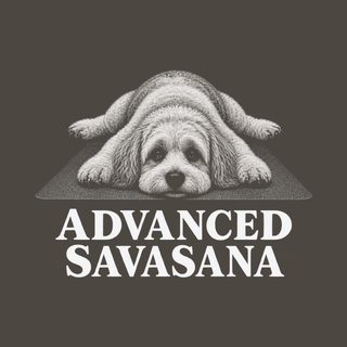 Maltipoo Advanced Savasana Yoga Shirt Funny Dog Lover Graphic Tee