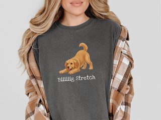 Golden Retriever Big Stretch doodle dog shirt - photo 3