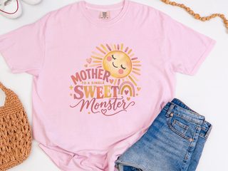 Mother Sweet Monster Boho Sun funny shirt - photo 4