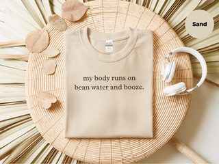 My Body Runs On Bean Water And Booze funny shirt - photo 6