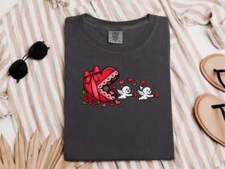 Cupid Cherubs Chocolate Heart funny shirt - photo 3