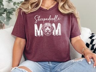 Sheepadoodle Mom doodle dog shirt - photo 7