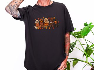 Labradoodle Fall Activities Lineup doodle dog shirt - photo 5