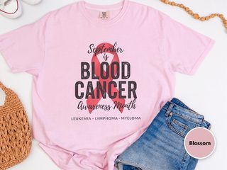September Is Blood Cancer Awareness funny shirt - photo 4
