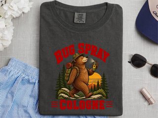 Hiking Bear Bug Spray Cologne funny shirt - photo 3