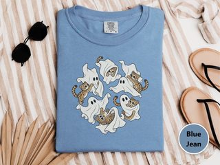Cute Ghost Leopard Cubs funny shirt - photo 6