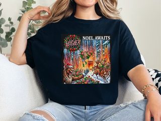 Sleigher Noel Awaits Reindeer Chaos funny shirt - photo 2