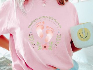 Growing My Cutest Little Plus-one funny shirt - photo 4