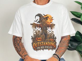 Scarecrow Outstanding In His Field funny shirt - photo 3