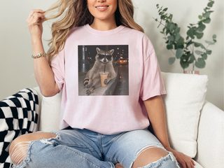 Cool Raccoon Iced Coffee funny shirt - photo 6