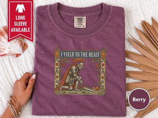Medieval Knight Kneeling Before Snail funny shirt - photo 6