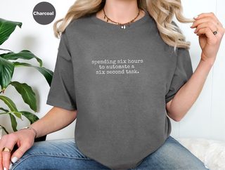 Spending Six Hours To Automate A Six Second Task funny shirt - photo 7