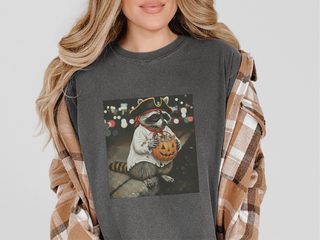 Raccoon Pirate Halloween Candy Bucket funny shirt - photo 4