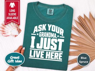 Ask Your Grandma Star Typography funny shirt - photo 6
