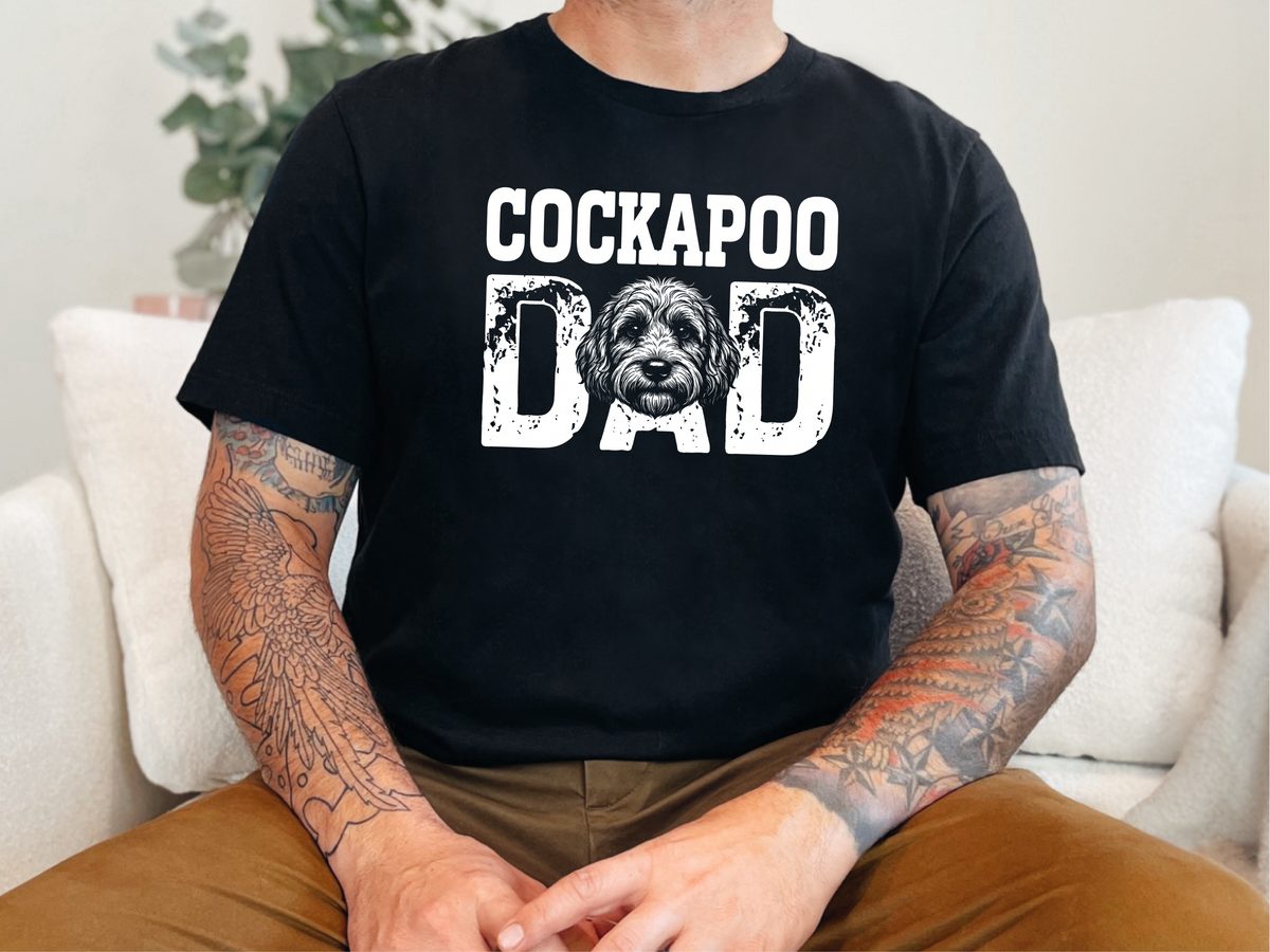 Cockapoo Dad T-Shirt - Perfect Gift for Dog Fathers & Owners