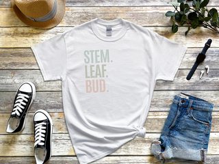 Stem. Leaf. Bud. funny shirt - photo 7