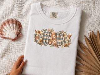 Floral Plaid Gravy Lettering funny shirt - photo 1