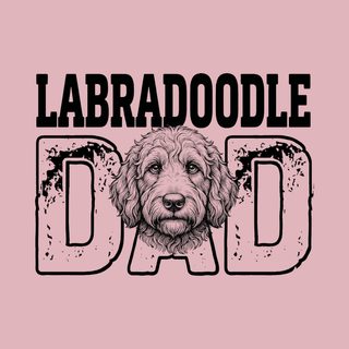Comfort Colors Labradoodle Dad T-Shirt, Premium Apparel for Dog Dads