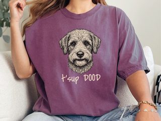 Schnoodle Tsup Dood doodle dog shirt - photo 4