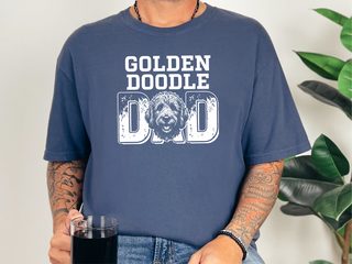 Comfort Colors Golden Doodle Dad doodle dog shirt - photo 7