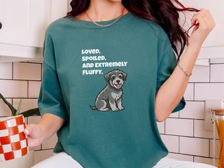 Loved Schnoodle doodle dog shirt - photo 7