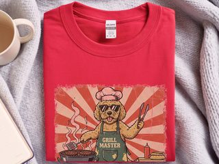 Golden Doodle Grill Master BBQ funny shirt - photo 4
