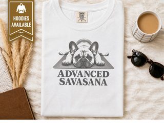 French Bulldog Advanced Savasana doodle dog shirt - photo 1