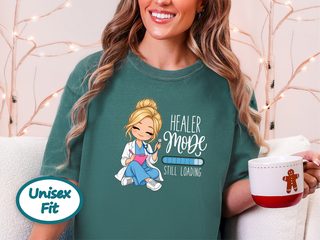 Chibi Nurse Healer Mode Loading funny shirt - photo 7