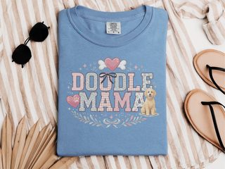 Comfort Colors Doodle Mama doodle dog shirt - photo 6