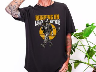 Rocker Running On Legacy Software funny shirt - photo 2