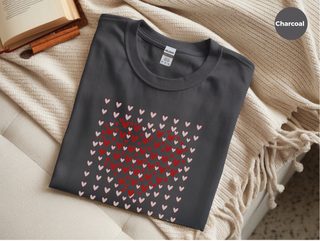 Heart Mosaic funny shirt - photo 4